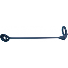 Koppelstuk 10cm zwart 100st Koppelstuk 10cm zwart 100st